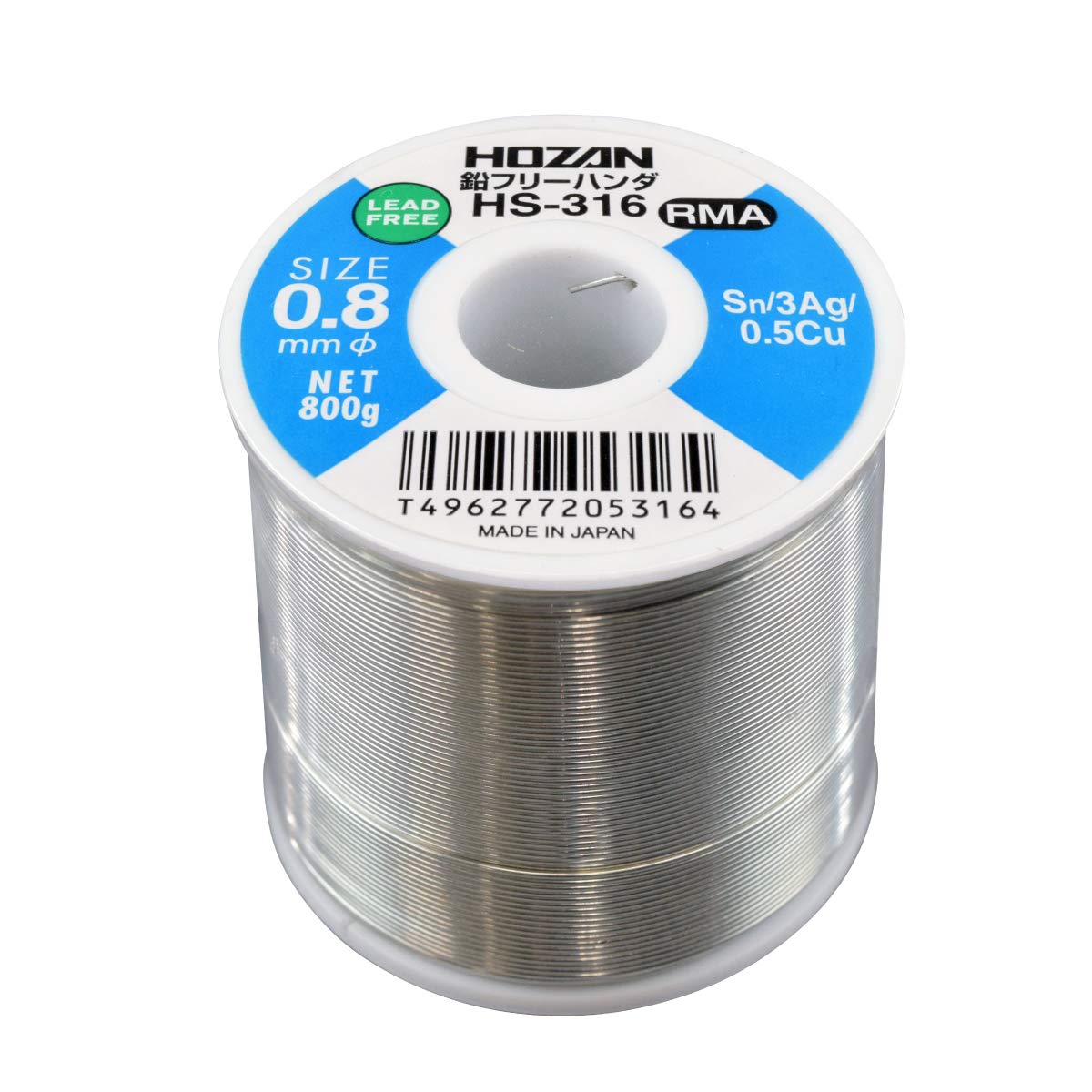 호잔 HS-316 0.8mm 800g 무연납 LL800g