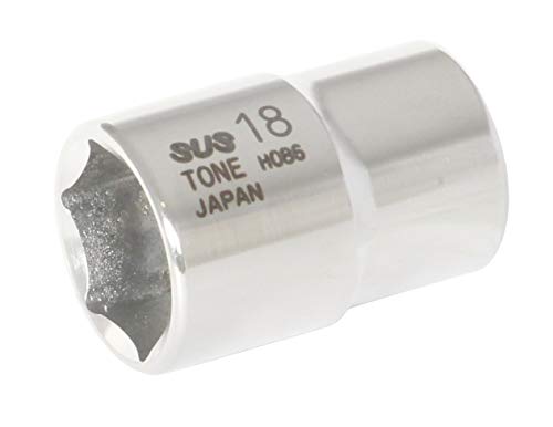 토네 S4V-18 SUS 6각 소켓 12.7mm 18mm 이미지 2