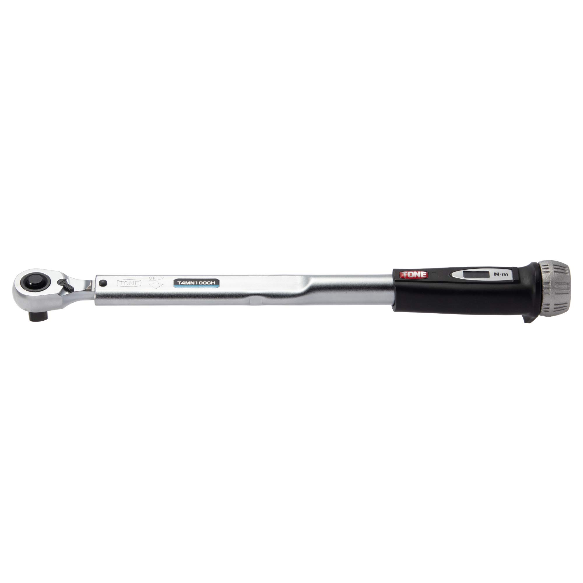 토네 T4MN100CH-QL 100Nm 프리셋 토크렌치 12.7mm 블랙