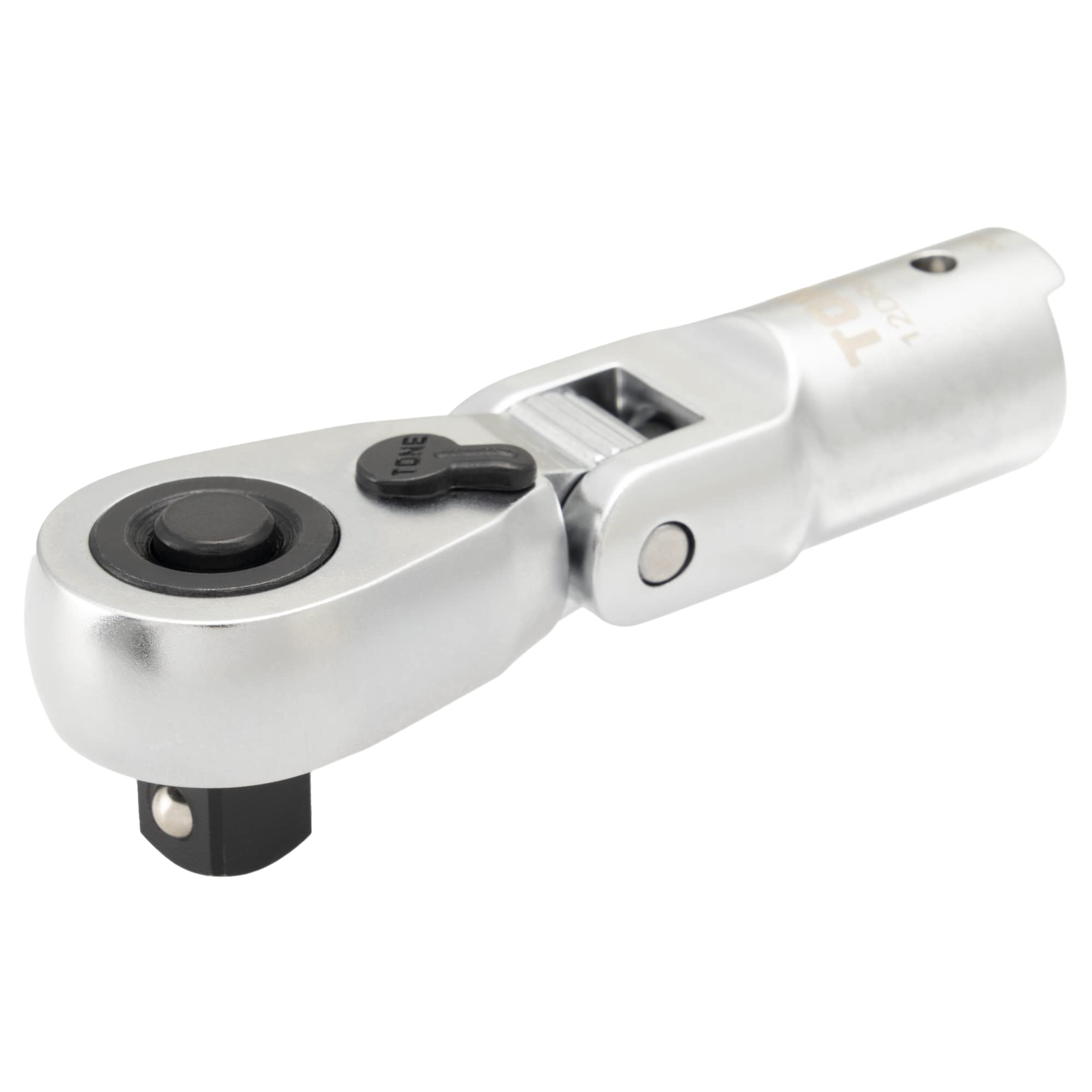 토네 12DRH3FH 12mm 3/8인치 교체식 스윙 라쳇 헤드 홀드타입 이미지 1
