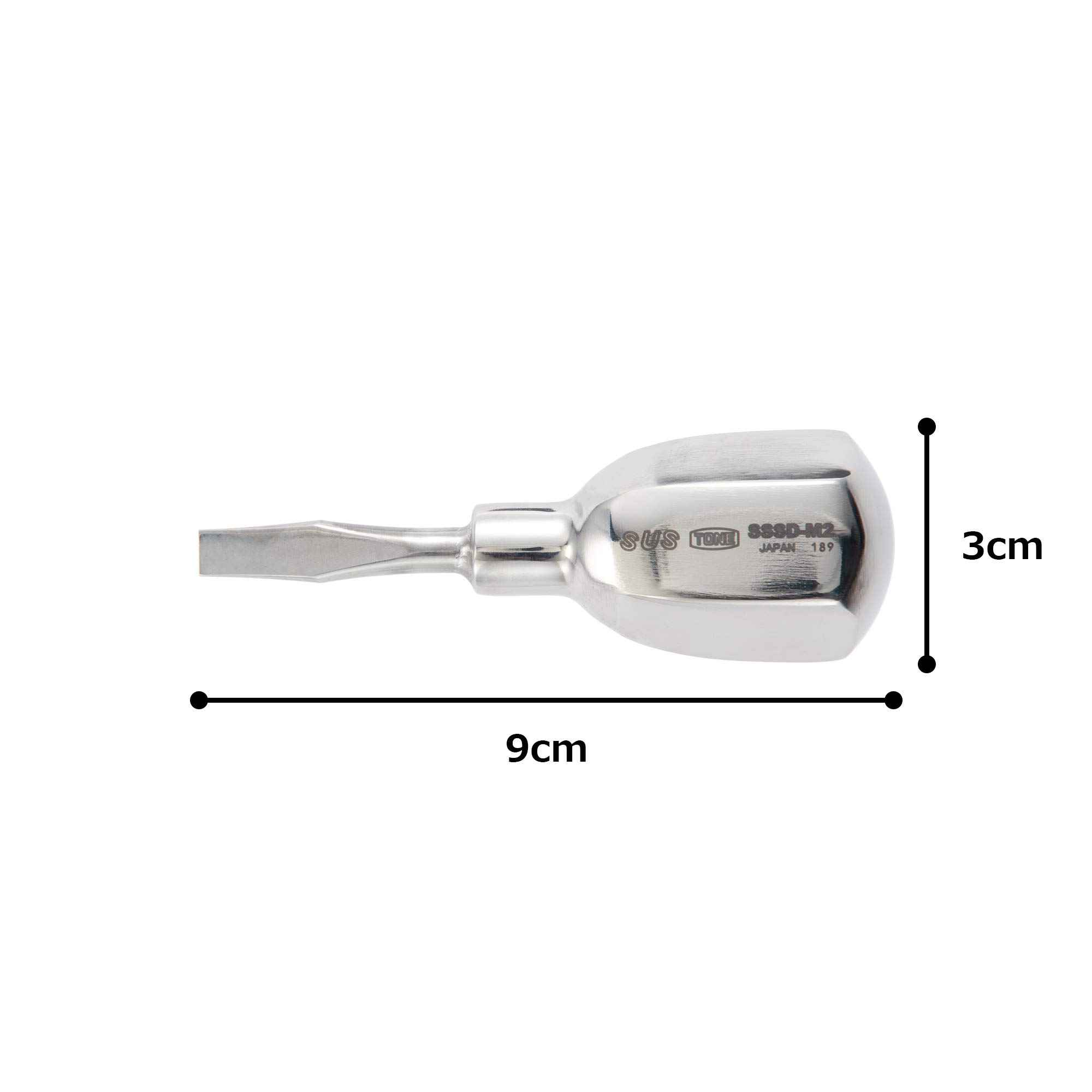 토네 SUS 스터비 드라이버 SSSD-M2 일자 0.8x6.0 이미지 5