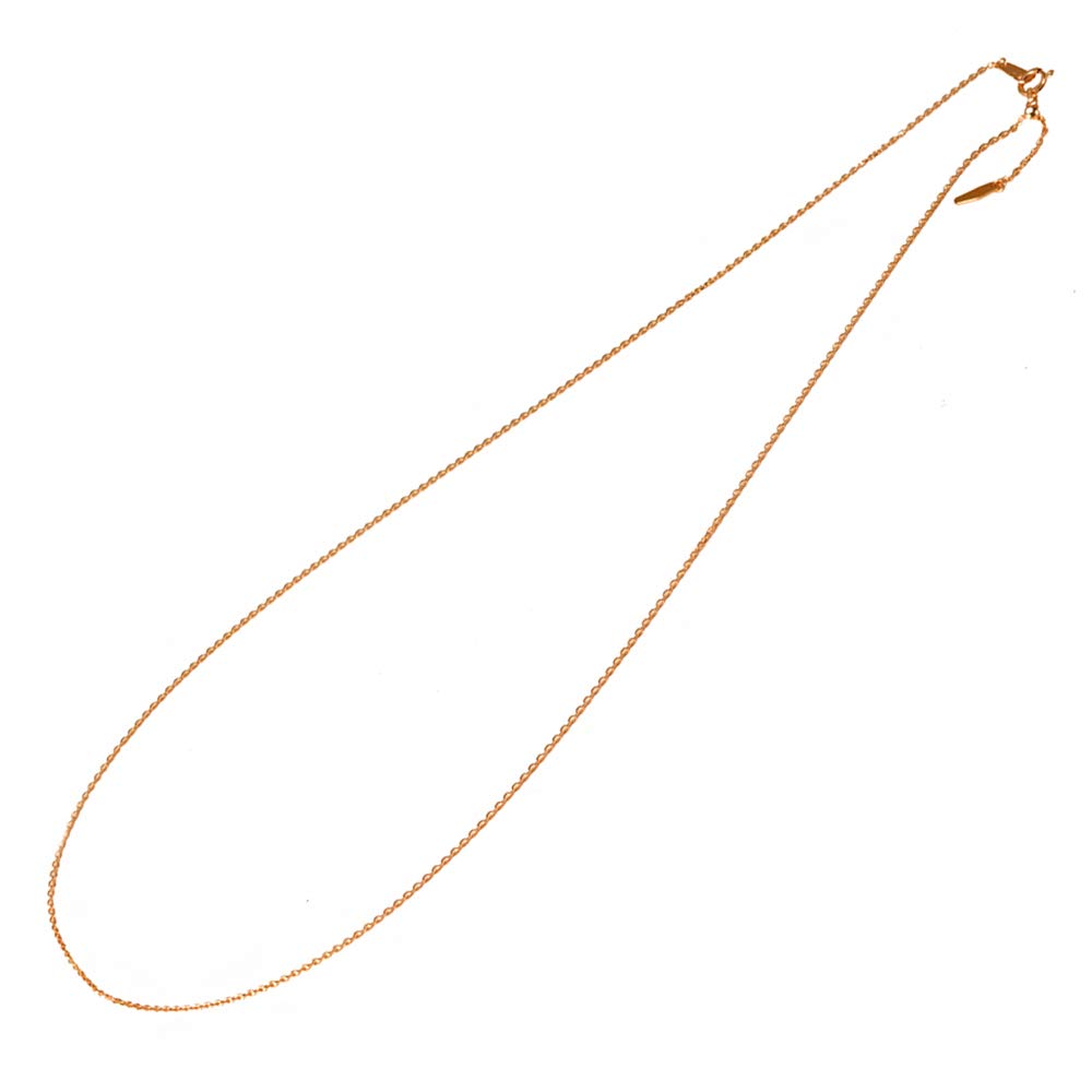 교세라 핑크골드 1.0mm 45cm 아즈키 체인 목걸이 프리 어저스터 이미지 1