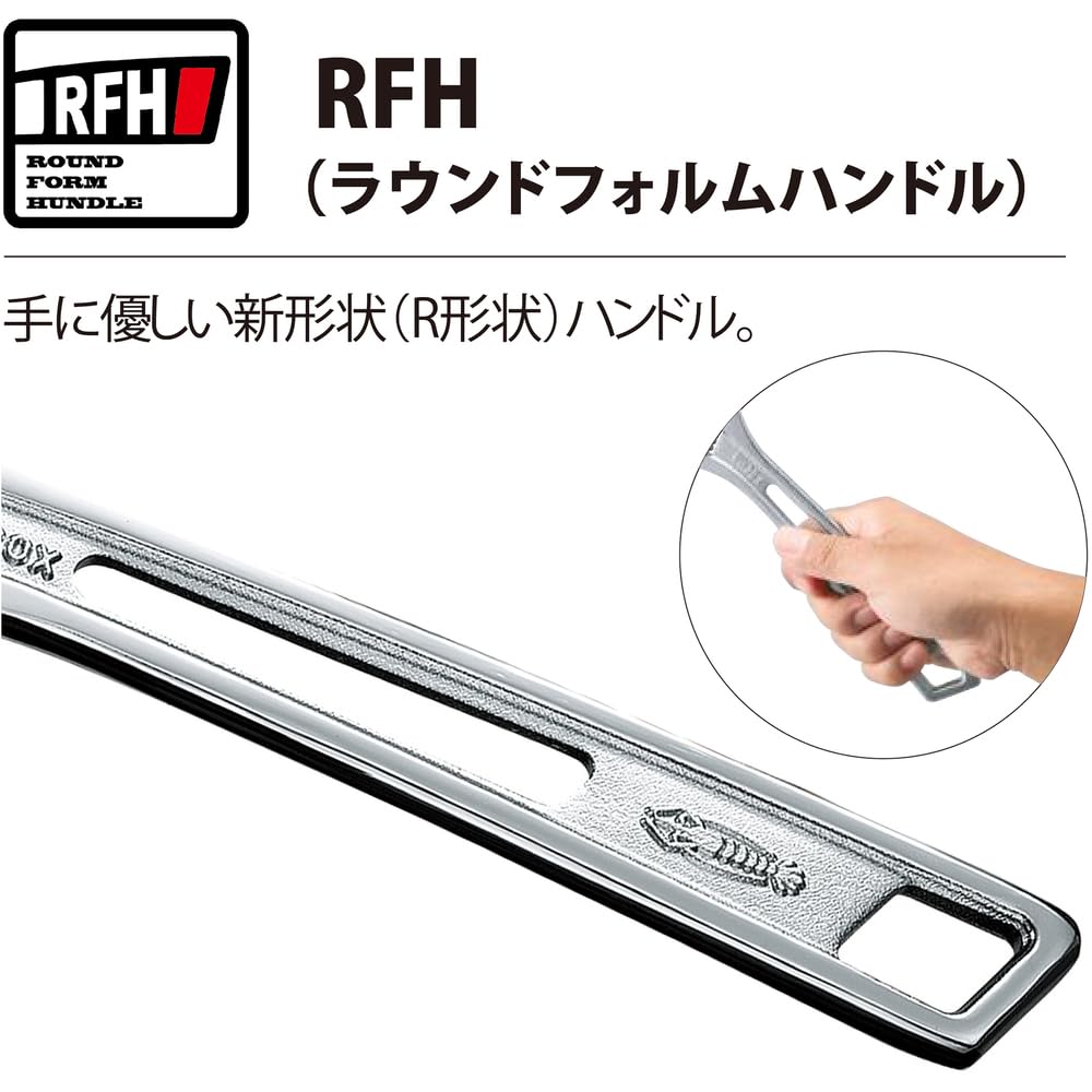 롭텍스 하이브리드 몽키렌치 X UM36XGB 250mm 몽키스패너 이미지 9