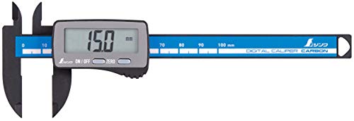 신와 디지털 캘리퍼스 100mm 19989 카본파이버
