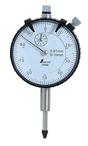신와 다이얼 게이지 표준형 0.01mm 10mm 73750