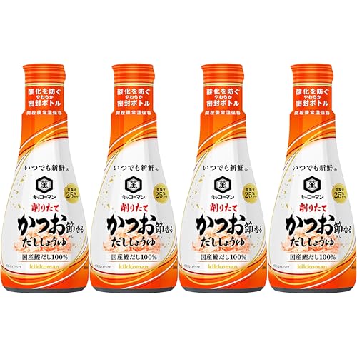 기꼬만 언제나신선 가다랑어포향 간장 200ml 4개입