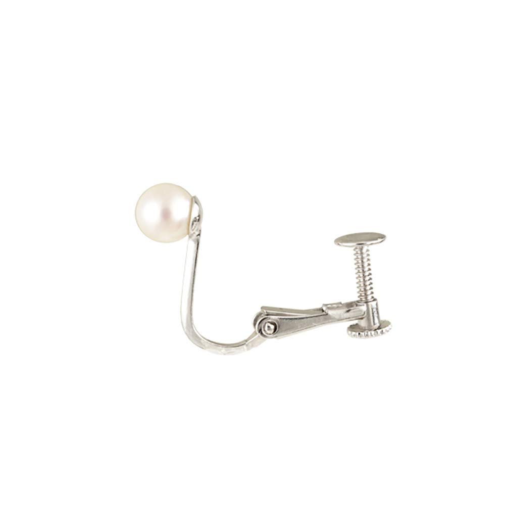 교세라 실버 아코야 진주 귀걸이 5.0mm 5.5mm 이미지 4