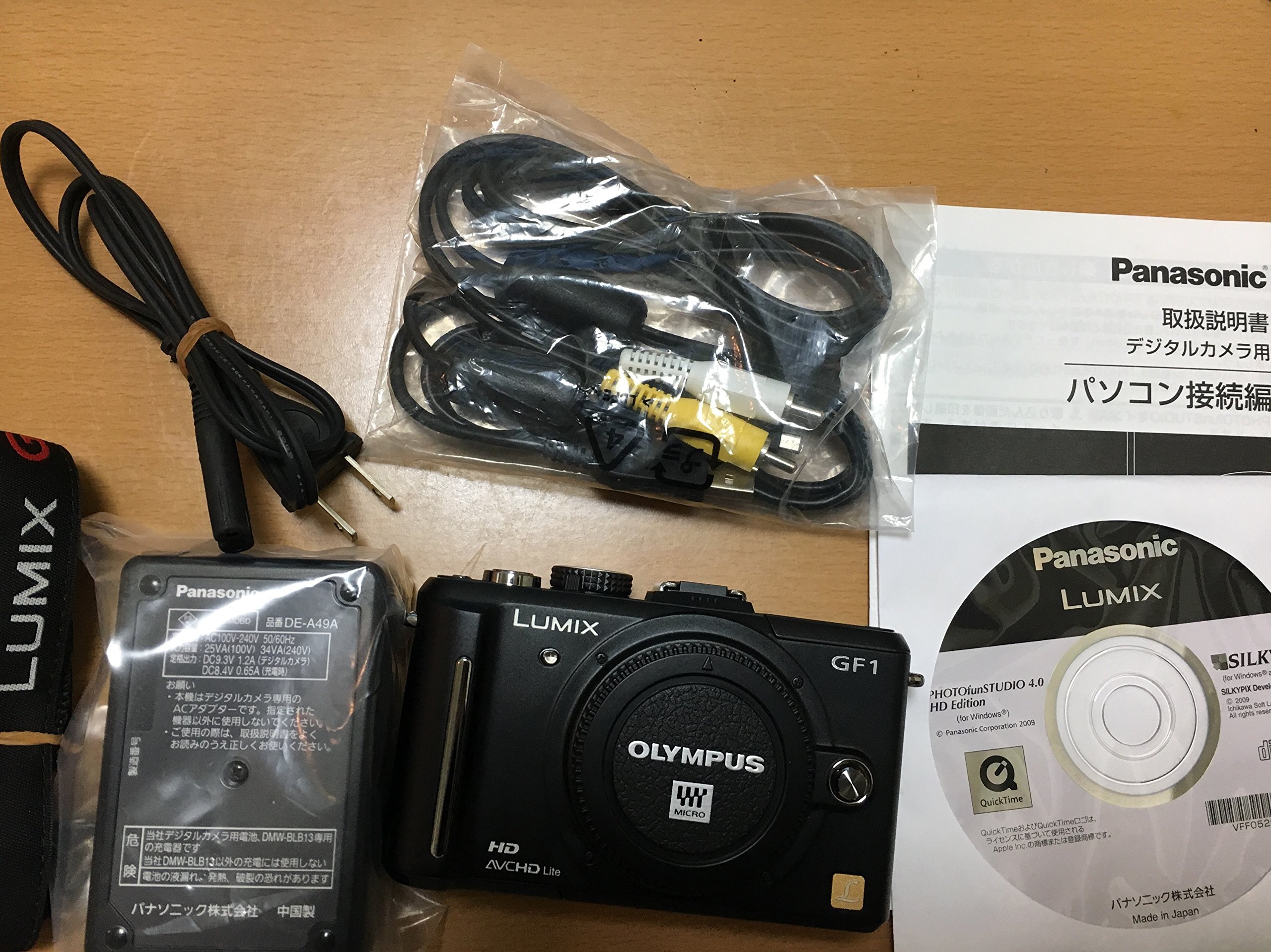[중고] 파나소닉 루믹스 GF1 에스프리블랙 DMC-GF1C-K 20mm F1.7 렌즈킷
