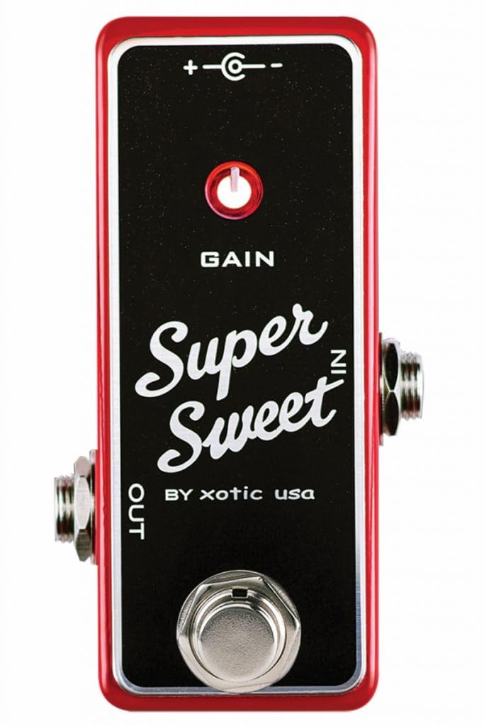 엑소틱 Super Sweet Booster SSB 기타 클린 부스터 이펙터