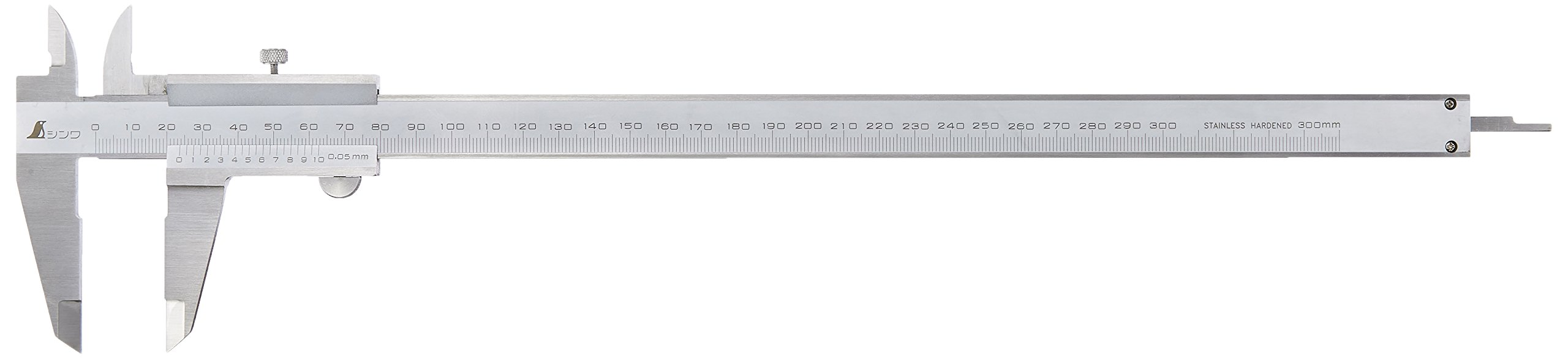 신와 19913 300mm M형 보급형 버니어 캘리퍼스 실버