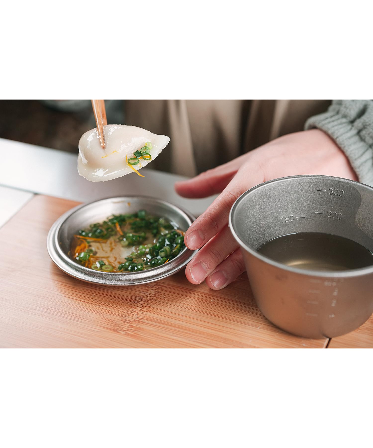 스노우피크 깊은형 티타늄 시에라컵 뚜껑 포함 E-314R 360 ml - With Lid 이미지 18