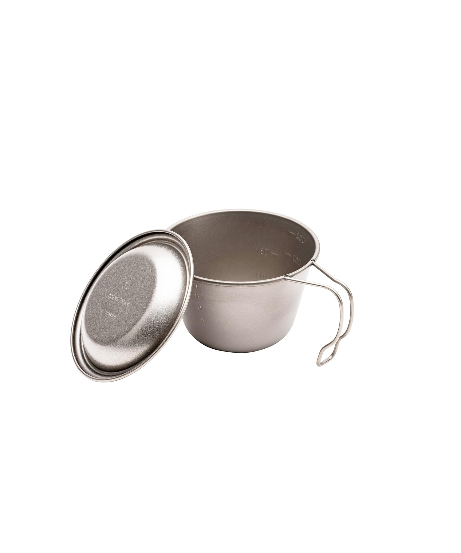 스노우피크 깊은형 티타늄 시에라컵 뚜껑 포함 E-314R 360 ml - With Lid 이미지 3