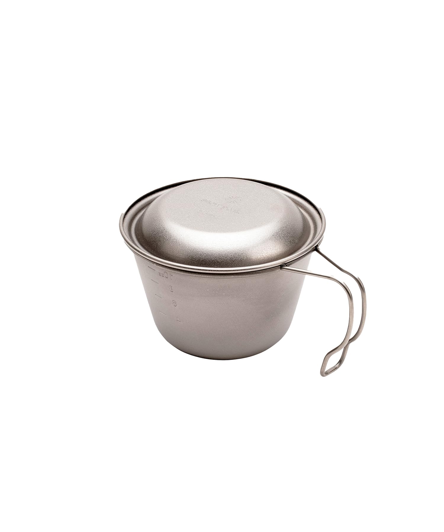 스노우피크 깊은형 티타늄 시에라컵 뚜껑 포함 E-314R 360 ml - With Lid