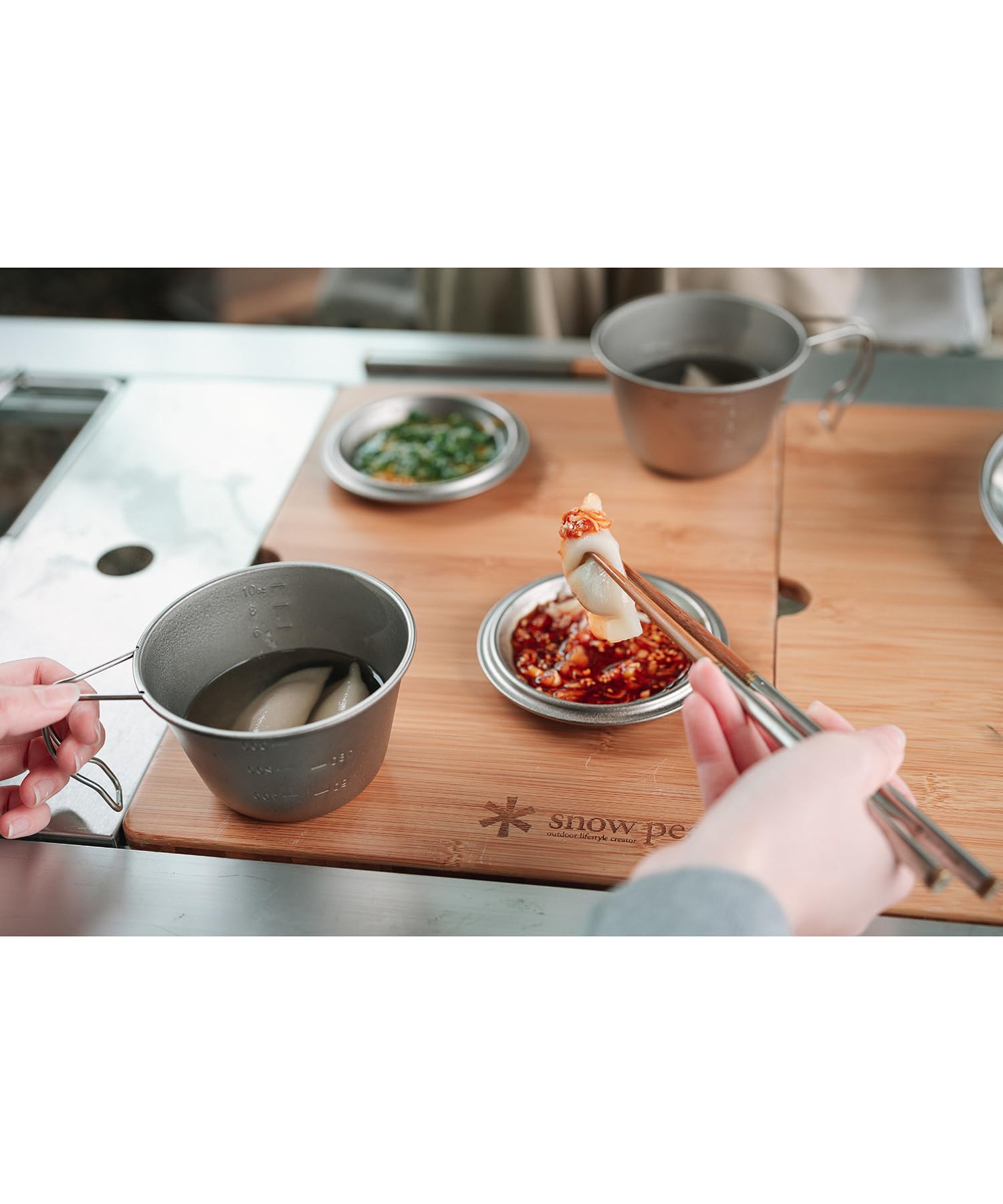 스노우피크 깊은형 티타늄 시에라컵 뚜껑 포함 E-314R 360 ml - With Lid 이미지 17