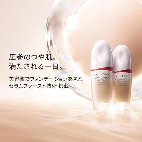 시세이도 에센스 스킨 글로우 파운데이션 130 오팔 30ml 베이스 메이크업 키트 이미지 2