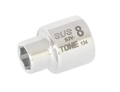 토네 SUS 소켓 S3V-08 6각 9.5mm 8mm 1