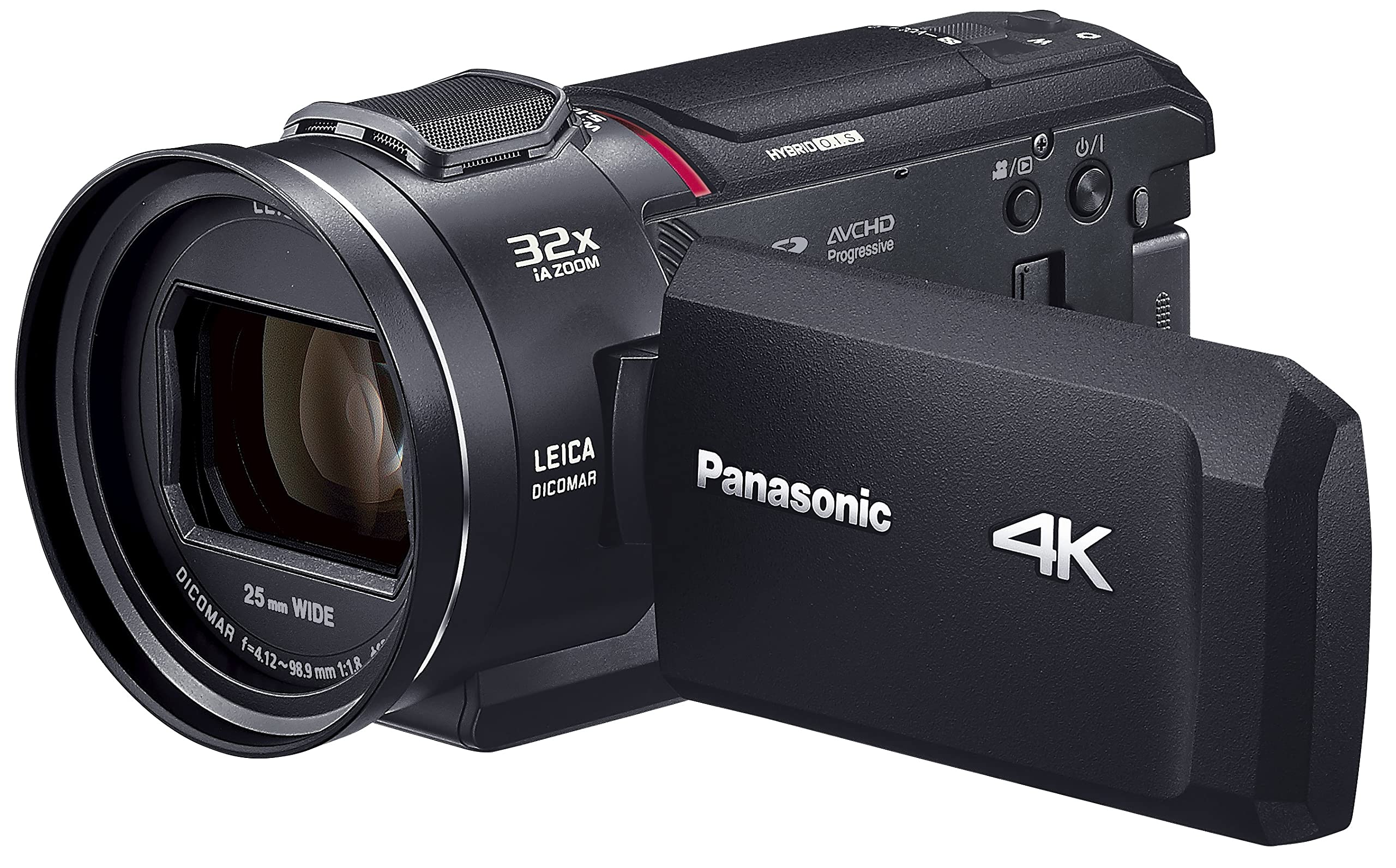[중고] 파나소닉 HC-VX2MS-K 블랙 64GB 4K 디지털 캠코더 손떨림보정