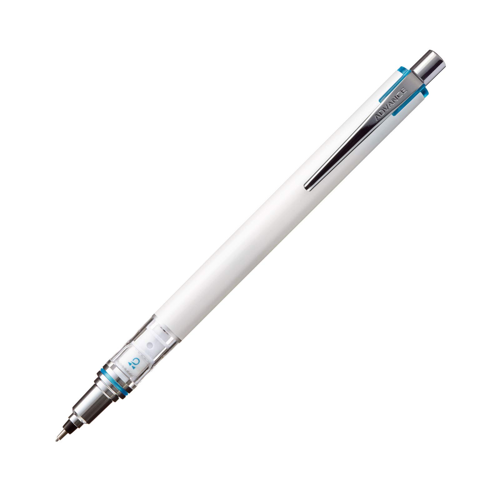 미쓰비시 연필 쿠루토가 어드밴스 화이트 M75591P.1 0.7 샤프펜슬 심꺾임방지 단품