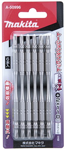 마키타 슬림 타프 비트 임팩트 드라이버 비트 A-50996 110mm 6개입 이미지 2