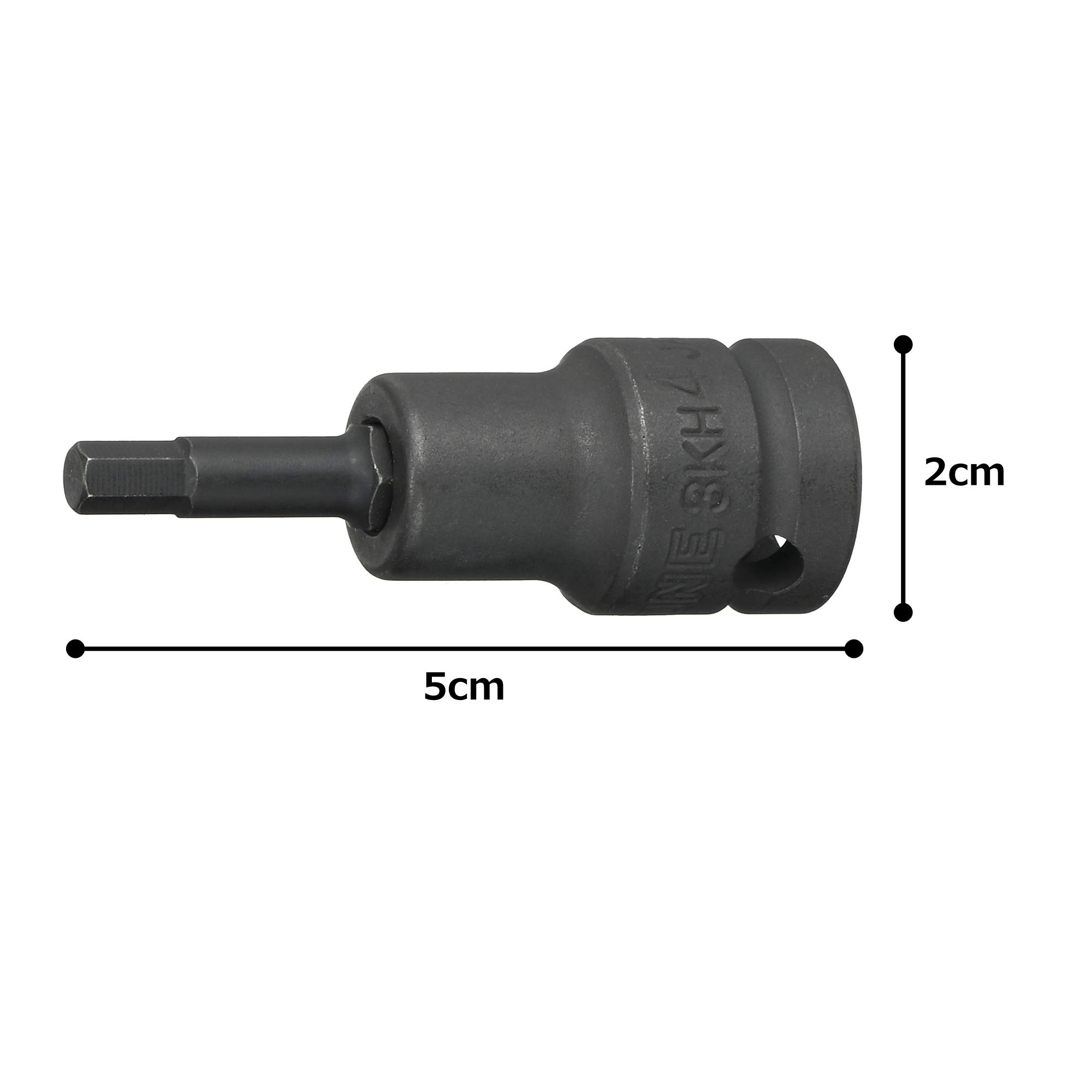 토네 HP3KH-04 육각 소켓 4mm 9.5mm 강력형 이미지 5