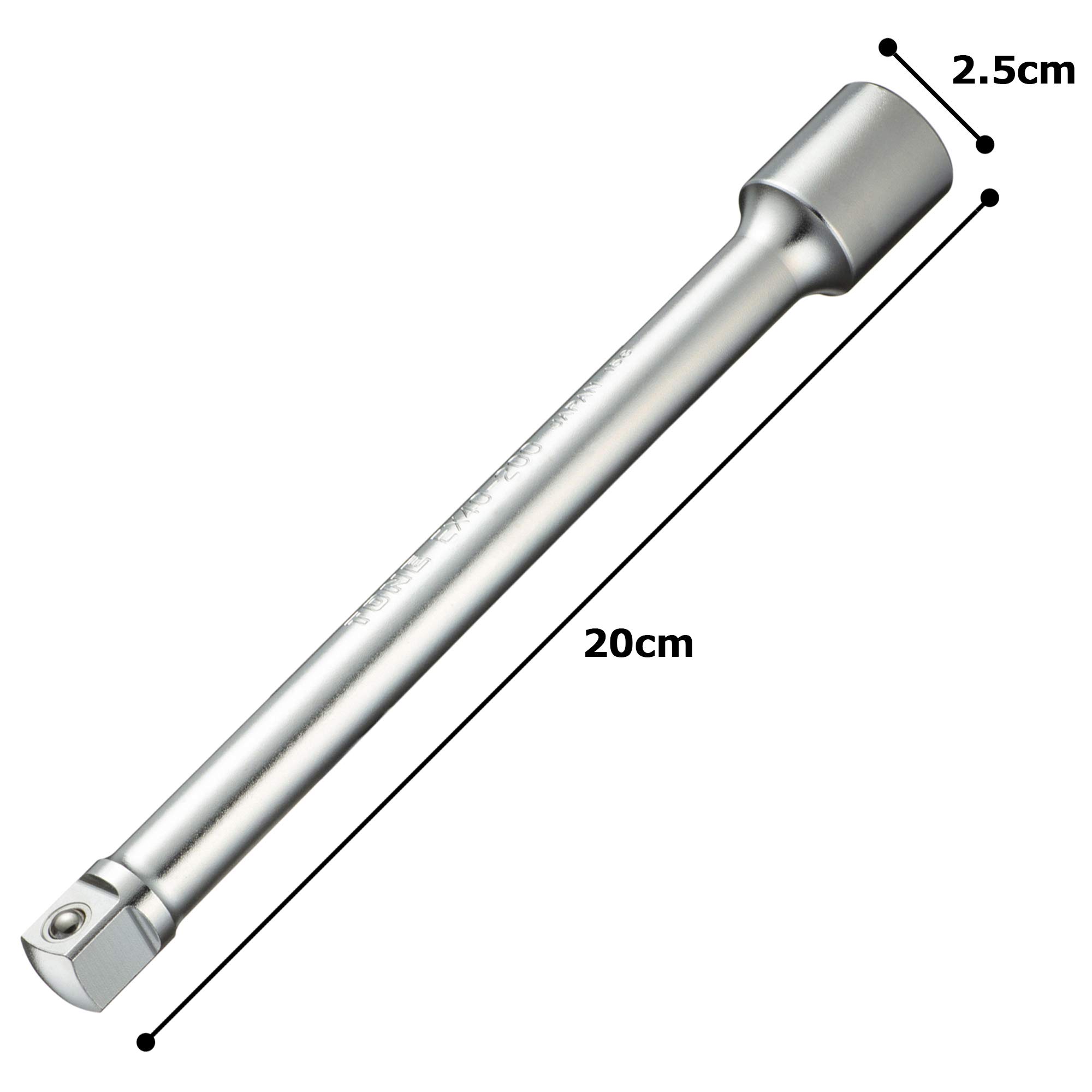 토네 EX40-200 200mm 익스텐션바 소켓 연장대 12.7mm 이미지 5