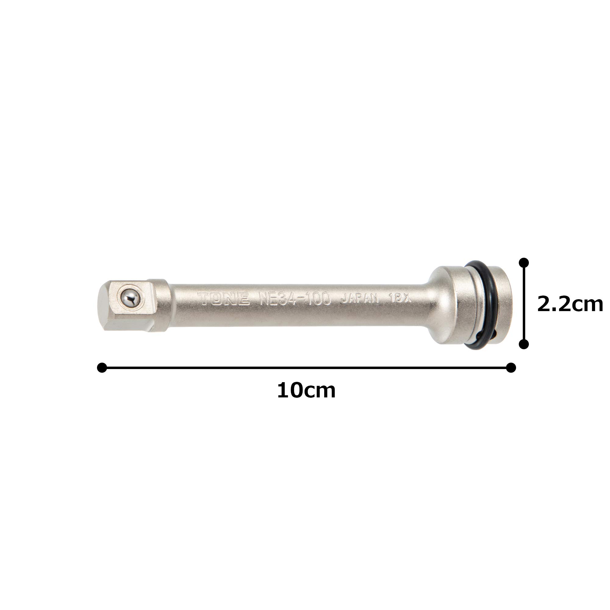 토네 NE34-100 임팩트 익스텐션바 9.5mm 100mm 볼타입 이미지 4