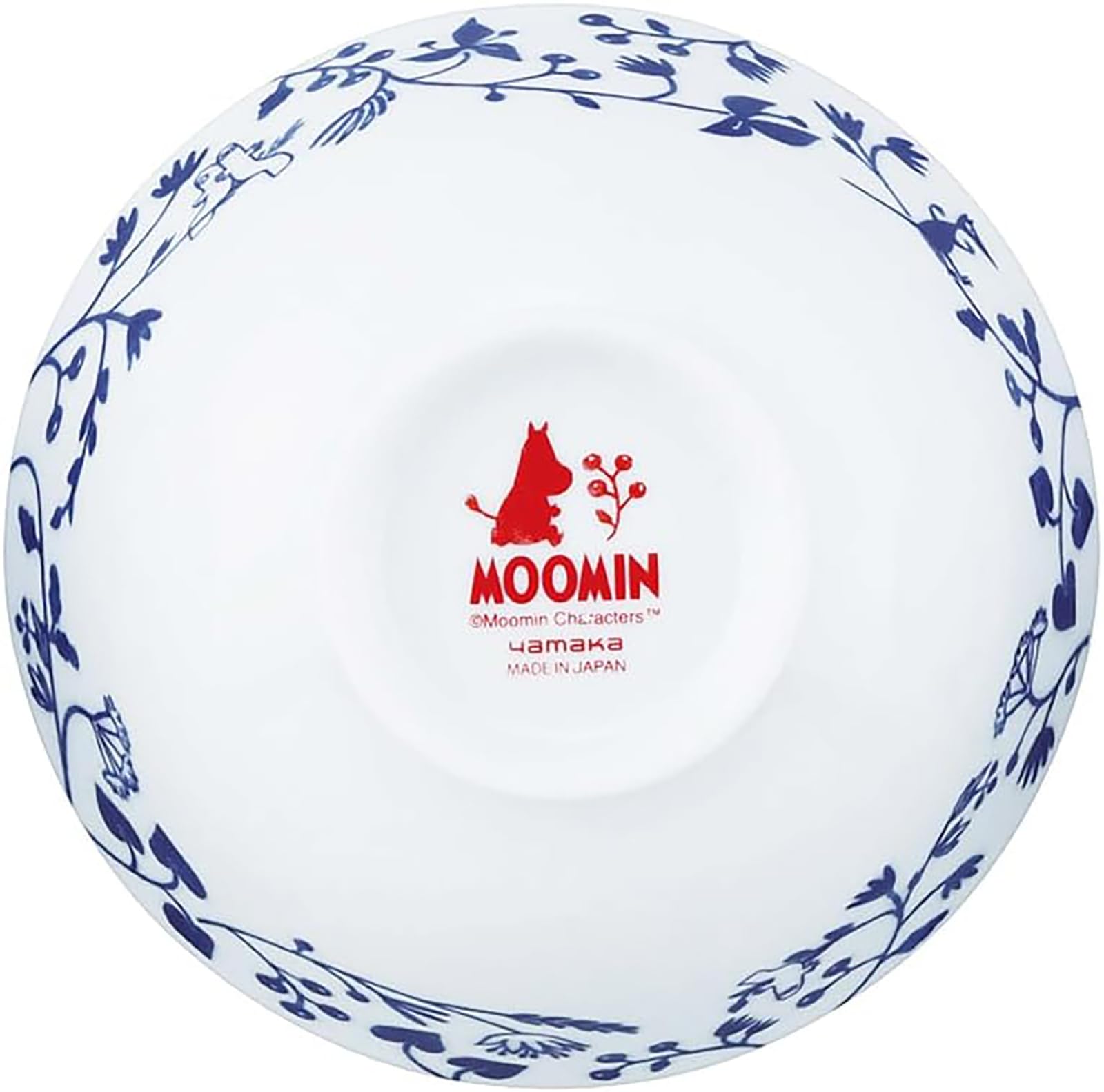 야마카 무민 코콘 당초무늬 MM20002-351 11cm 밥공기 이미지 3
