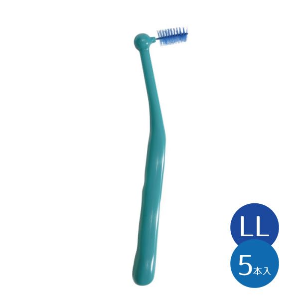 Ci메디컬 PRO LL 그린 L자형 치간칫솔 5개입 이미지 2