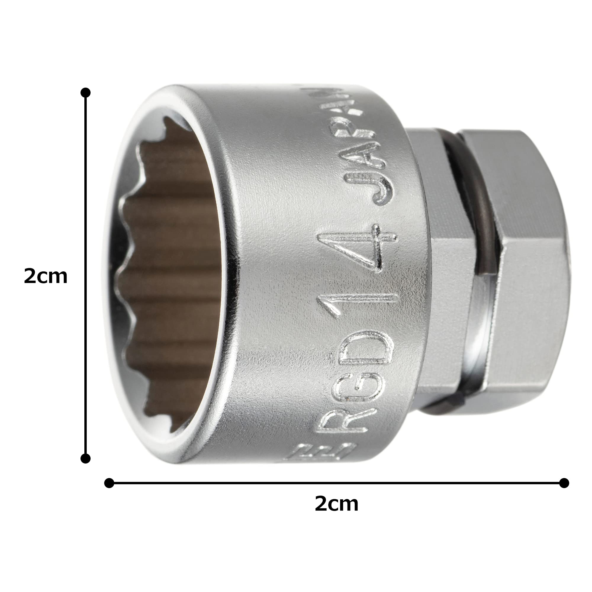 토네 RGD-14 14mm 12각 소켓 안경렌치용 이미지 5