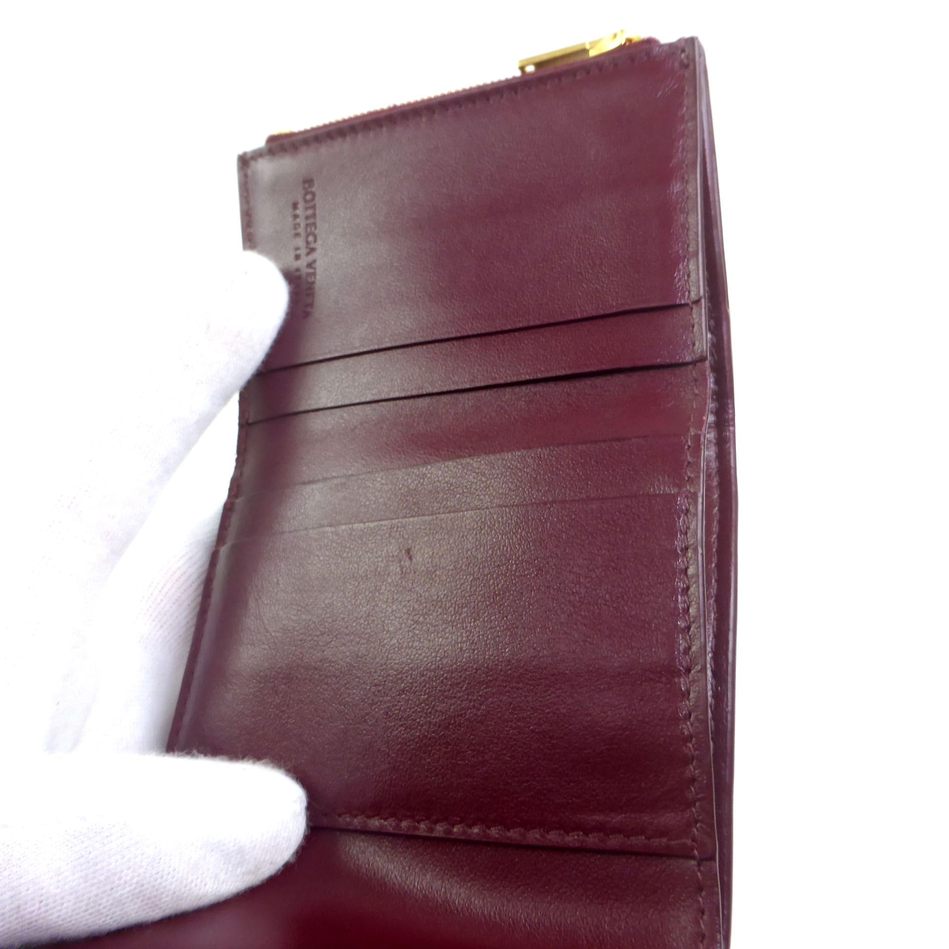 [중고] 보테가베네타 카세트 667127 삼단 반지갑 이미지 6