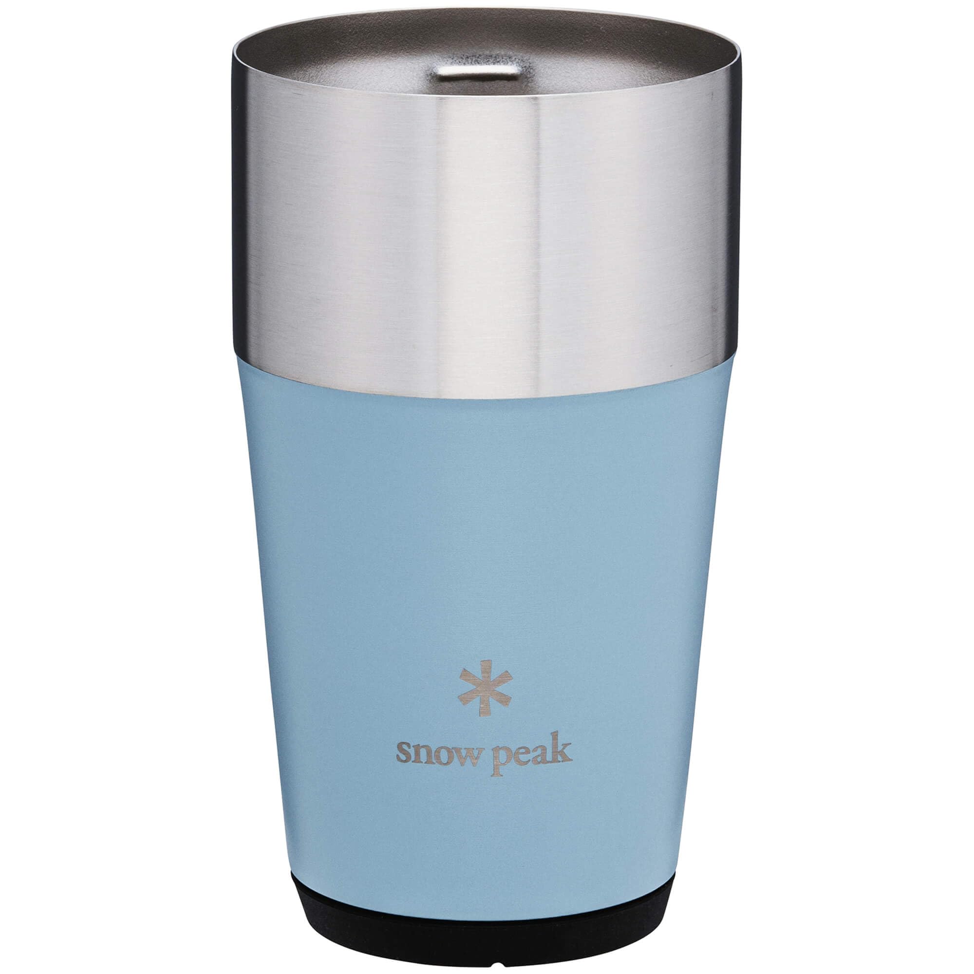 스노우피크 서모 텀블러 라이트블루 진공단열 보냉보온 470ml
