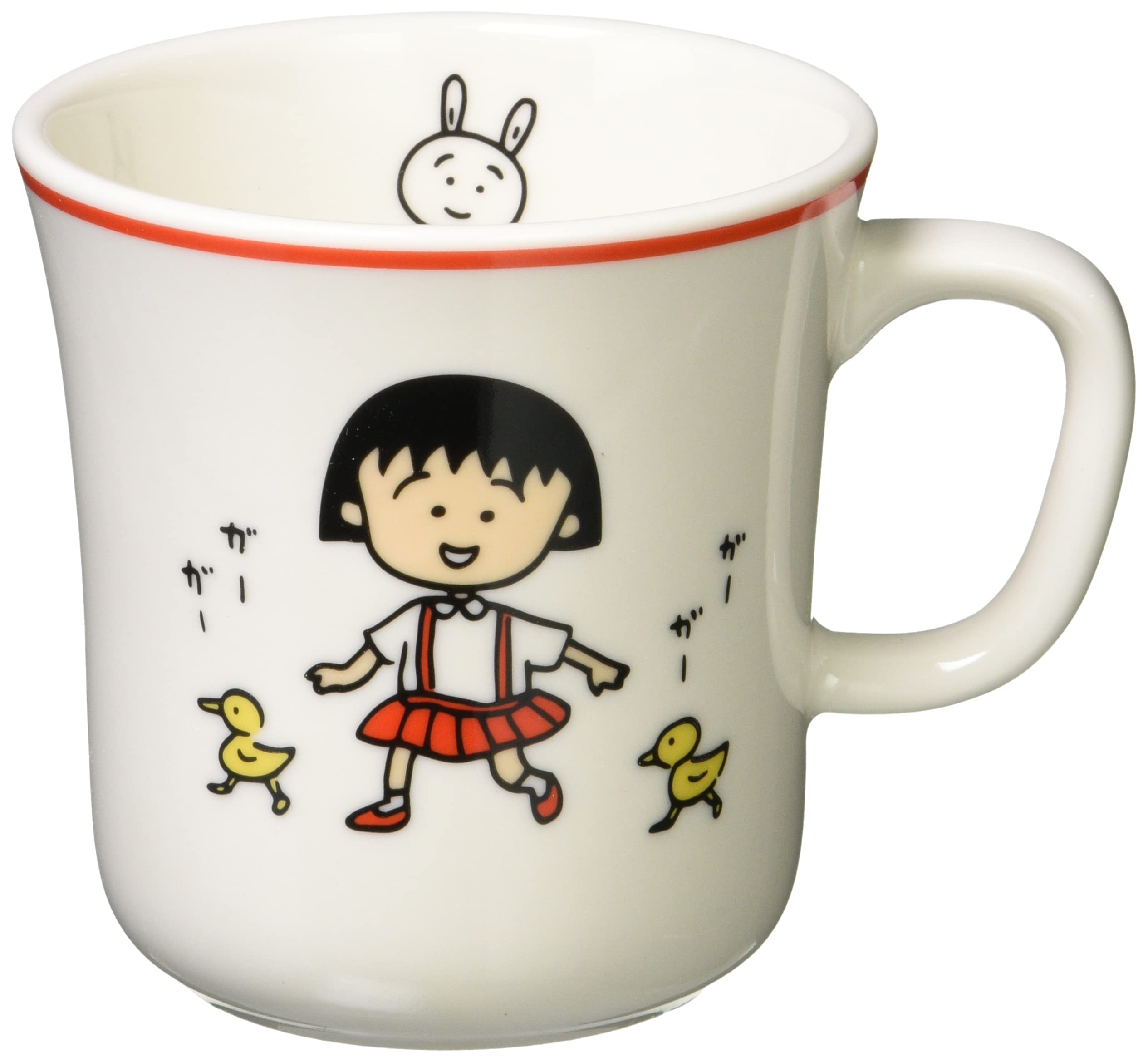 야마카 치비마루코짱 35주년 기념 캐릭터 CM32-11 300ml 머그컵 일본제