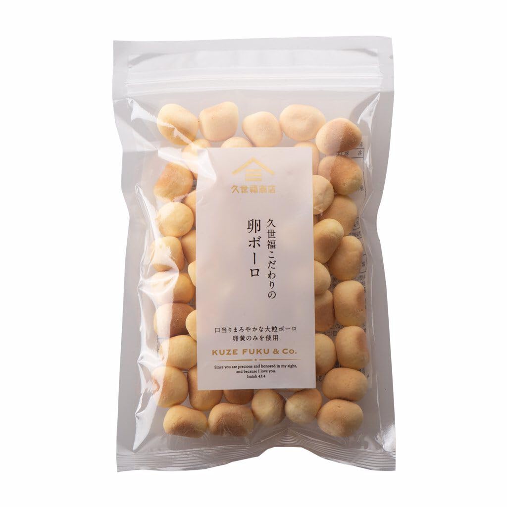쿠제후쿠상점 계란 보로 과자 100g 5개입