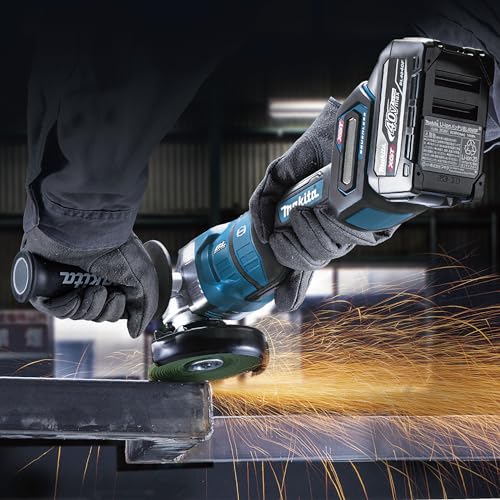 마키타 GA052GZ 100mm 충전식 디스크 그라인더 40Vmax 본체 이미지 6