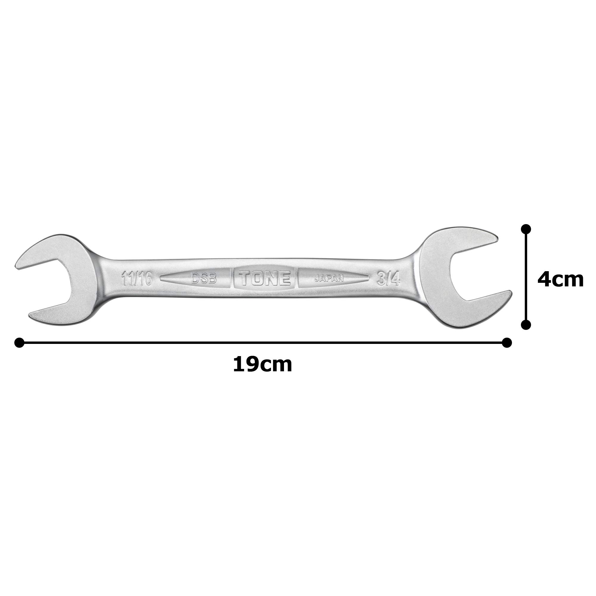 토네 HPDSB-2224 11/16x3/4인치 양구 스패너 이미지 5