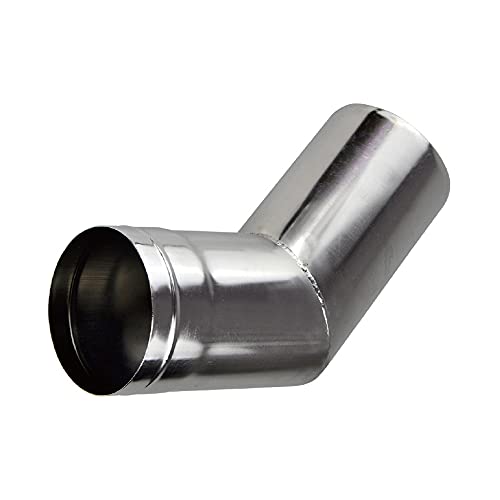 텐트마크 디자인 우드스토브 L 89mm 연통 45도 벤트 파이프