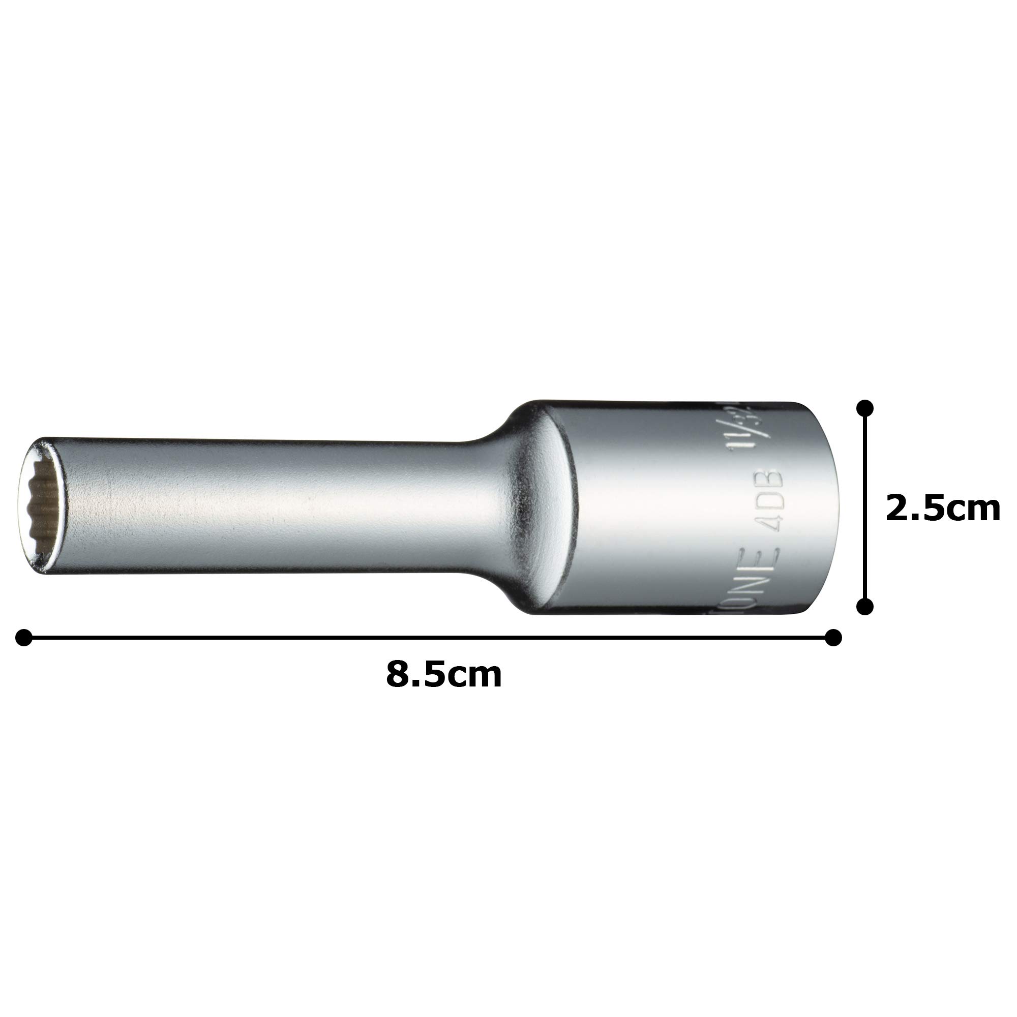 토네 12각 딥소켓 4DB-11L 11/32인치 이미지 5