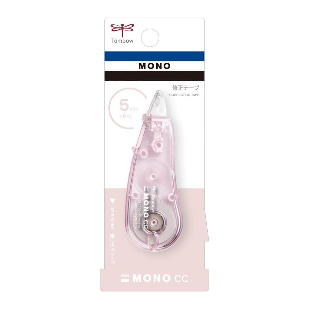 톰보 모노CC 소프트핑크 CT-CC5C82 5mm 6m 수정테이프 5개입 이미지 3