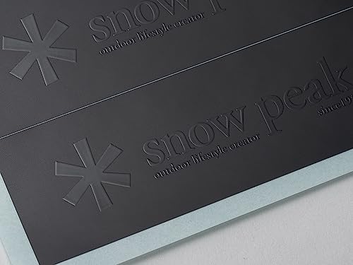 스노우피크 65주년 기념 로고 스티커 세트 NV-065 이미지 4