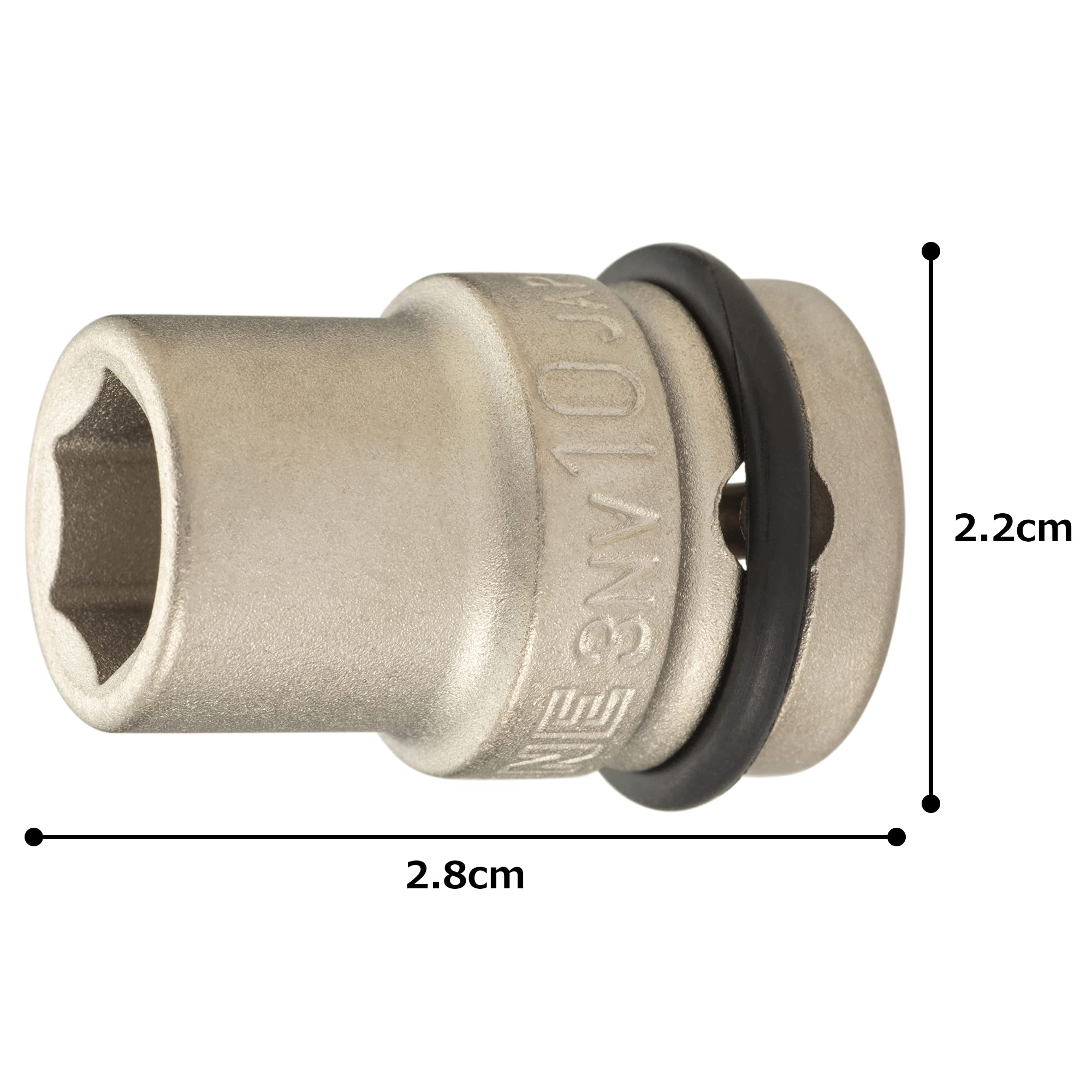 토네 3NV-10 10mm 임팩트 소켓 9.5mm 이미지 4