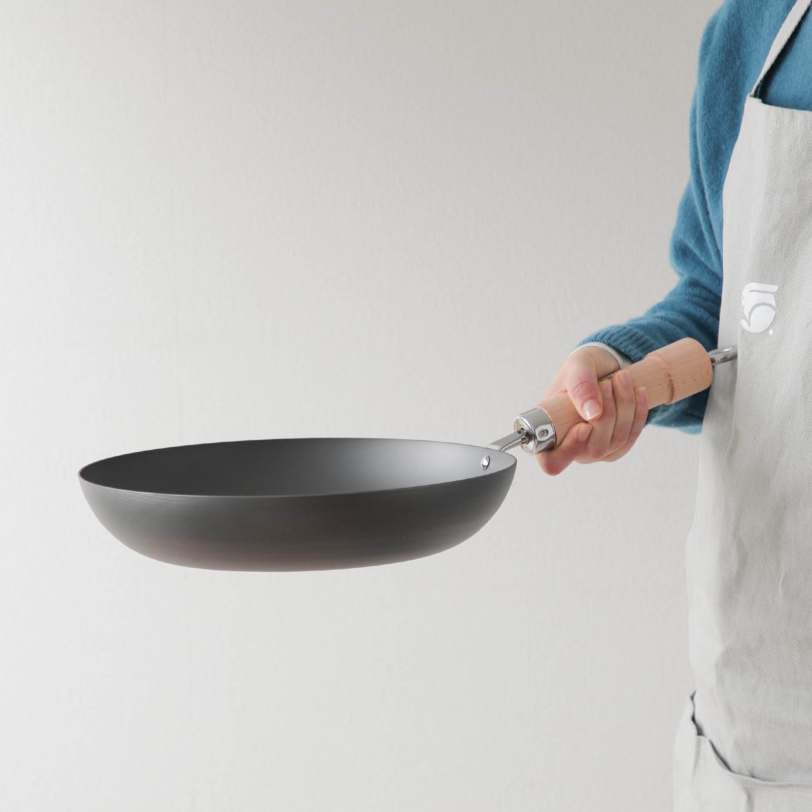 리버라이트 키와메 철 프라이팬 28cm 스타트팩 이미지 7