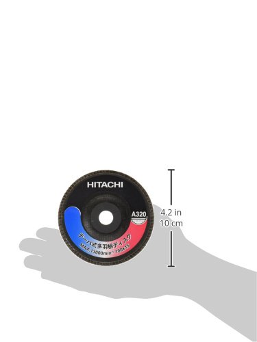 하이코키 0032-4103 100mm 테이퍼식 다엽 디스크 알루미나 입도320 이미지 4