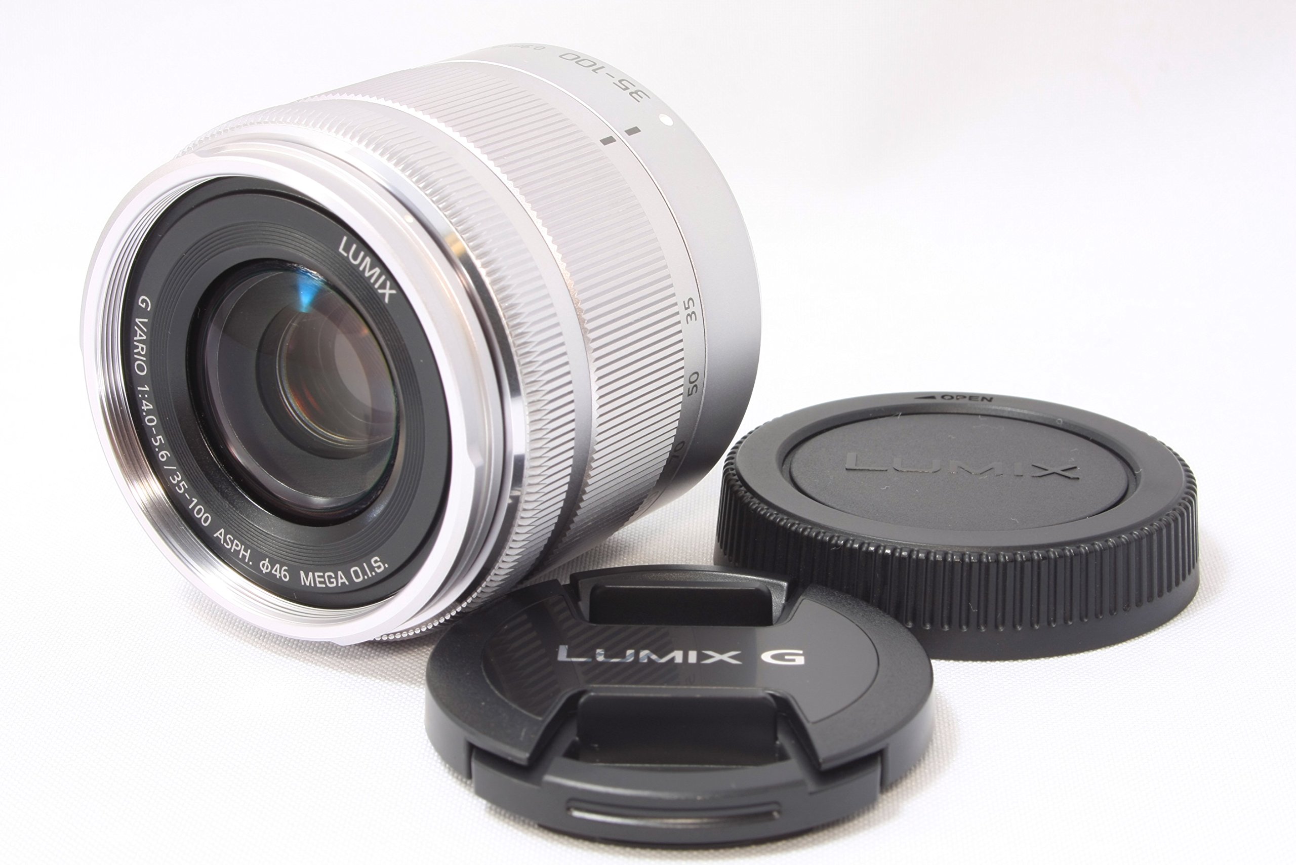 파나소닉 루믹스 G VARIO 실버 H-FS35100-S 35-100mm 망원 줌렌즈
