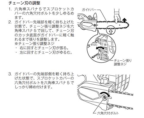 마키타 그린 M502 250mm 전기 체인톱 AC100V 2m 이미지 3