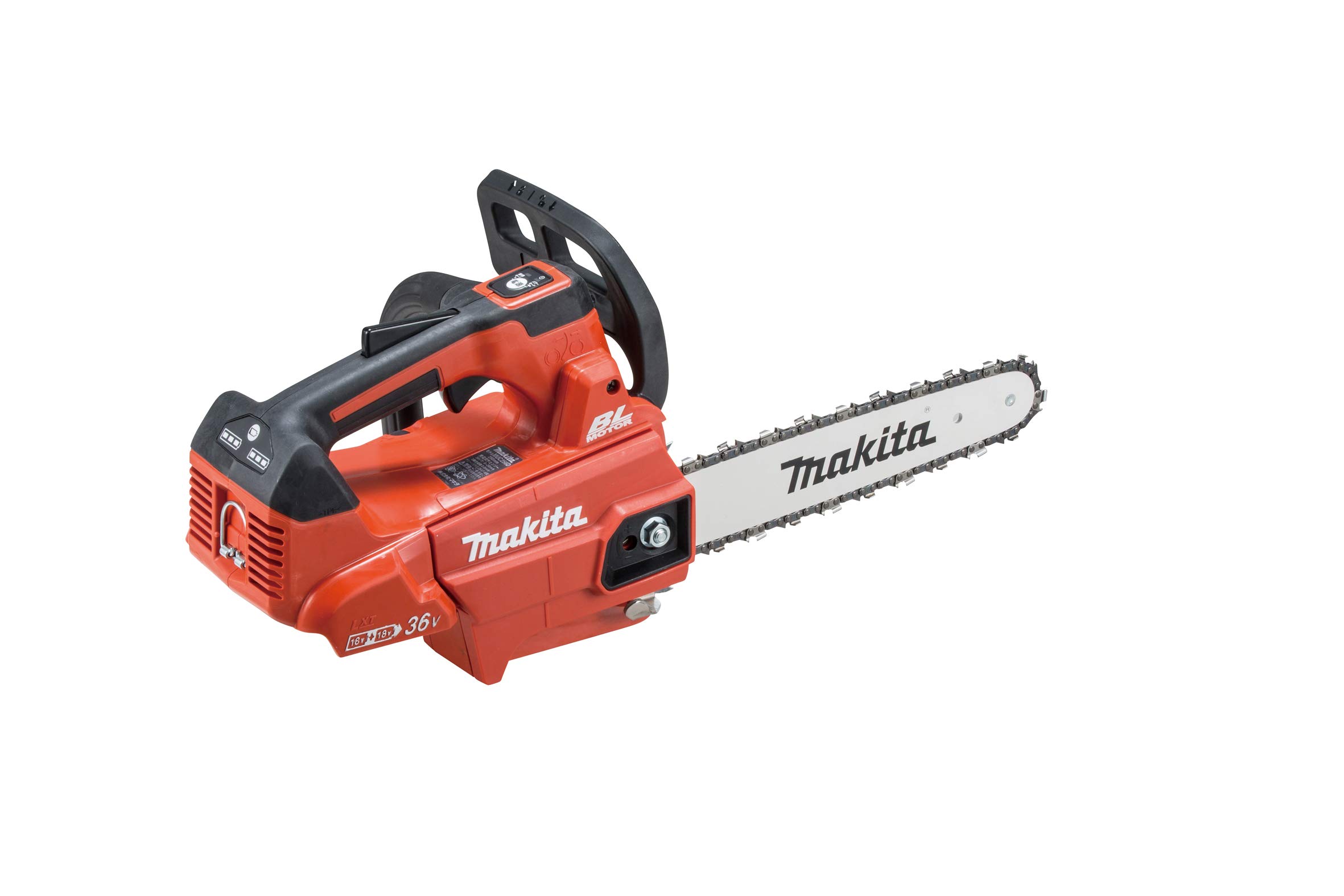 마키타 레드 MUC256DZFR 250mm 충전식 체인톱 18V 베어툴