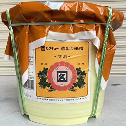 카쿠큐 특선 아카다시 미소 4kg 업소용 적된장 폴리통
