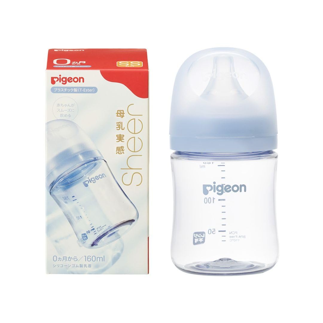 피죤 모유실감 Sheer 160ml 젖병 플라스틱 T-Ester