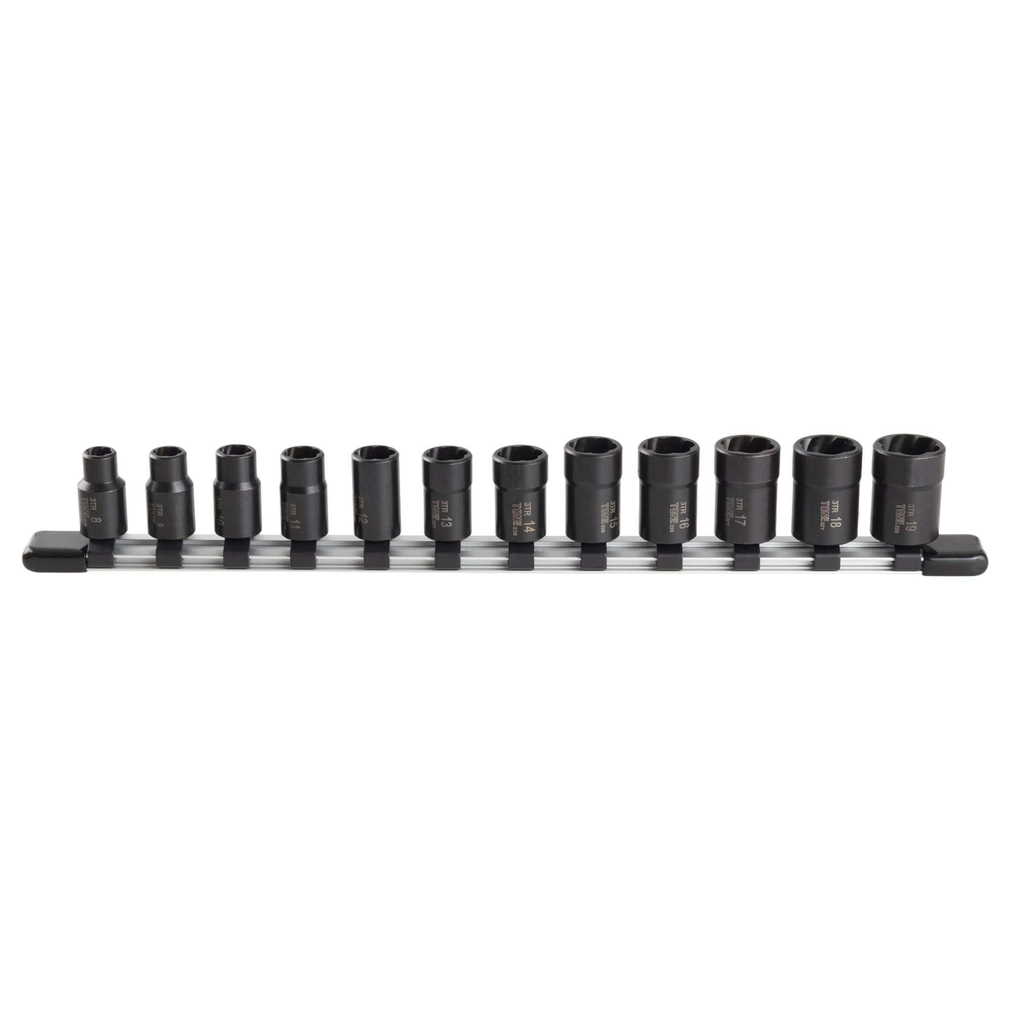 토네 토네이도 HTR312 9.5mm 소켓 세트 12점 홀더포함 이미지 1