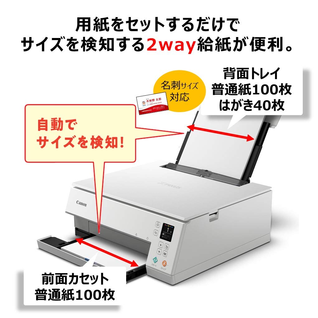 [중고] 캐논 PIXUS TS7330 화이트 A4 잉크젯 복합기 프린터 본체 이미지 5