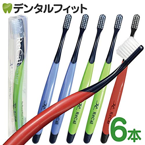 Ci메디컬 리컬 칫솔 M 보통 6개입 블랙핸들 이미지 2